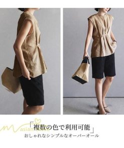 ｔシャツ・カットソー | Tシャツ ノースリーブ トップス 夏新作 レディース 夏 夏服 カットソー プルオーバー タンクトップ ゆったり 無地 40代 20代 30代 ギャザー 50代