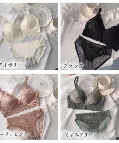 インナー・ルームウェア | ノンワイヤー ブラジャー ショーツセット