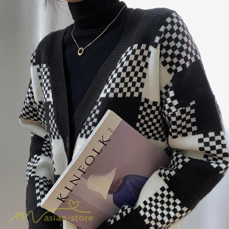 カーディガン | ニットレディース 2022秋冬 羽織り ニット アウター セーター フロントボタン 長袖 秋ニット 大人 20代50代 トップス 通学通勤