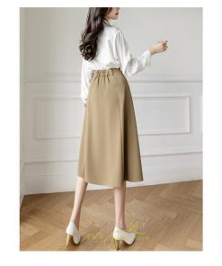 スカート | フレア フレアロングミモレ丈 ロング丈 秋 冬 秋冬 ナチュラル Aライン 大人可愛い エレガント 通勤 フェミニン 通学 上品