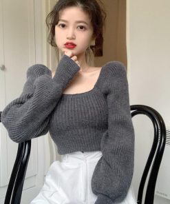 ニット・セーター | ニットトップス パフスリーブ レディース