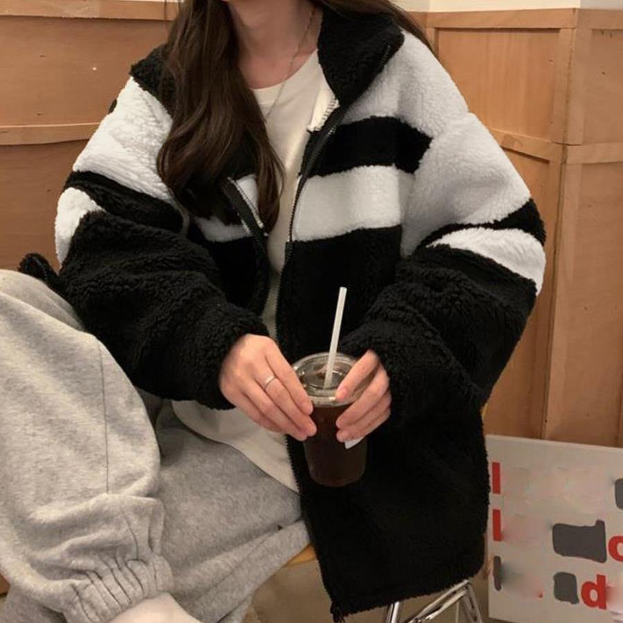 ジャケット・ブルゾン | ボアジャケット ジップアップ レディース