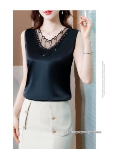 キャミソール タンクトップ | タンクトップ レディース 秋 秋服 レイヤード インナー ノースリーブ 重ね着 ベーシック 夏物 とろっと滑らかな肌触りの落ち感素材 夏秋物 春服 しわにくい