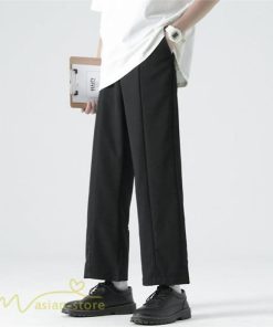 チノパン | ワイドパンツ メンズ カジュアルパンツ 夏新作 黒 アンクルパンツ ガウチョ パンツ 体型カバー 着痩せ 上品 3XL ビジネス 大きいサイズ サマーパンツ オフィス