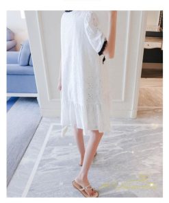 ワンピース | マタニティ 半袖 ママ服 妊娠服 産前 産後 マタニティ服 マタニティウェア 夏コーデ マタニティワンピ 通勤着 マタニティ アウトドア