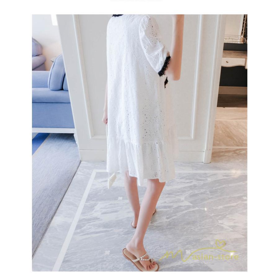 ワンピース | マタニティ 半袖 ママ服 妊娠服 産前 産後 マタニティ服 マタニティウェア 夏コーデ マタニティワンピ 通勤着 マタニティ アウトドア