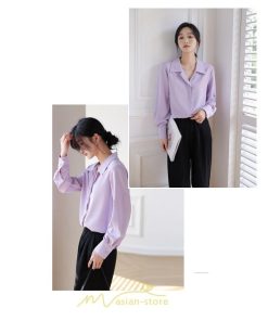 シャツ・ブラウス | ブラウス レディース シャツ きれいめ 40代 春夏 秋 長袖 着痩せ オシャレ 韓国風 大人 30代 50代 40代 就活 OL 母 オフィス ママ ビジネス 通勤
