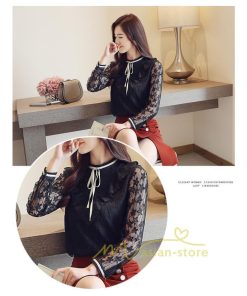 在庫ある | 短納期ブラウスレディースシャツ レースブラウス ビジネスカジュアルシャツトップス オフィスブラウス フォーマルシャツ 薄手 春夏衣装 通学通勤 リボン付き