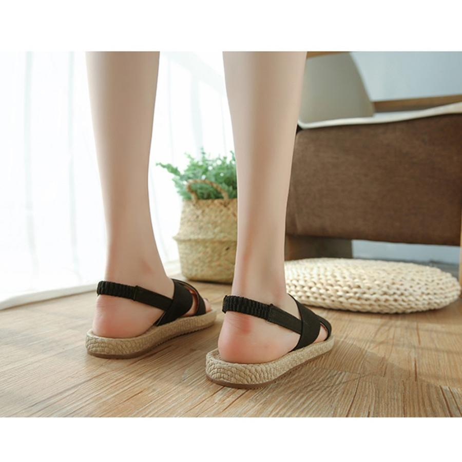 サンダル | ビーチ ローヒール 春夏 靴 フラット レディース ぺたんこ パンプス ミュール