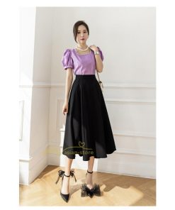 スカート | ハイウエスト ロングレトロ Aライン女性 マキシ丈ボトムス 春秋 夏 お洒落 カジュアル 2022 エレガント 20代30代40代 通勤