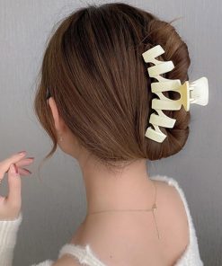 その他アクセサリー | 変形ヘアクリップ大人っぽいまとめ髪可愛い