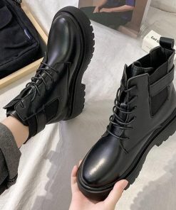 ショートブーツ | 厚底 サイドコアブーツ