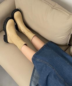 ショートブーツ | 厚底 レディース靴 韓国