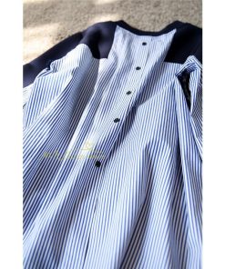 ｔシャツ・カットソー | トレーナー レディース 春秋 トップス シャツ 切り替え カワイイ 長袖 Tシャツ 前後差 ゆったり 20代30代 重ね着風 レイヤード 大人 無地 女の子 ストライプ