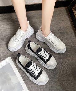 シューズ | 厚底スニーカー ローカット靴 レディース