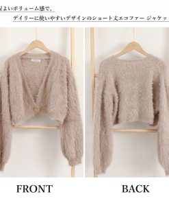 ジャケット・ブルゾン | ファーコート フェイクファー ショート丈