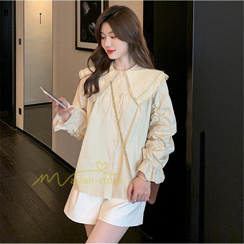 シャツ・ブラウス | ブラウス シャツ レディース 40代 上品 ブラウス きれいめ 通勤 OL ビジネス ゆったり 韓国ファッション カジュアル 2022 20代30代 夏物 着回し お出かけ 激売れ