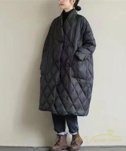 ダウンジャケット コート | キルティングコート ロングコート レディース アウター 防寒 ダウン 中綿 秋 冬アウター 長袖 冬服 キルティングジャケット 大きめ ゆったり 立てネック