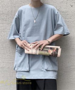 Tシャツ | メンズ 無地 カットソー 半袖 クルーネック カジュアル ポケット 半袖大きいサイズ 着回し 夏新作 サマー ルームウェア ゆったり トップス