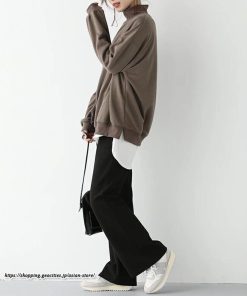 パーカー | 裏起毛トレーナー レディース スウェット トップス ボリューム感 ビッグシルエット オーバーサイズ あったか トレーナー 無地 秋冬 軽い しっとり