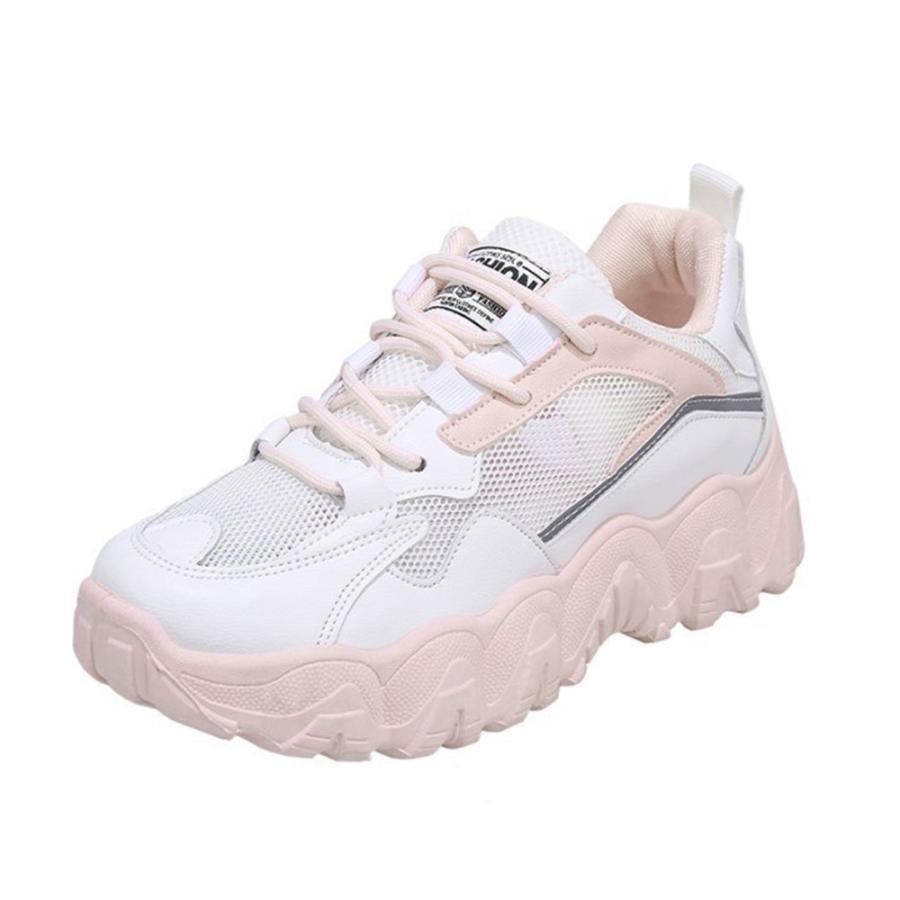 ムートンブーツ | メッシュ スポーツ 蒸れない シューズ スニーカー カジュアル ローカット ダッドスニーカー 厚底靴 レディース スニーカー