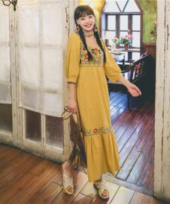 マキシ | ワンピース レディース ロングワンピース Aライン 花柄 カジュアル きれいめ 大人 ワンピ 長袖 夏秋 パーティー 夏 通勤 ガーリー 秋 着痩せ リゾート 旅行