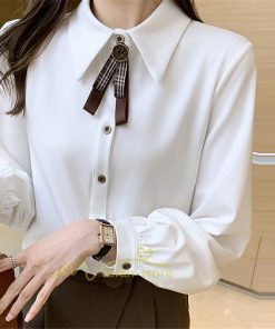 シャツ・ブラウス | スカーフタイシャツ トップス シャツ シャツ ブラウス レディース カジュアル フェミニン 春 秋 冬 きれいめ カジュアル 着痩せ 上品 エレガント 夏物 通勤通学