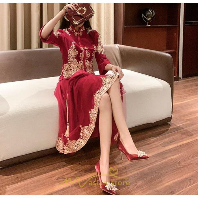 パンプス | 結婚式 ブライダルシューズ パーティーシューズ ハイヒール 赤 痛くない 大きいサイズ 小さいサイズ おしゃれ 疲れない レッド 美脚 ポインテッドトゥ