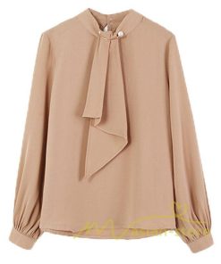 在庫ある | 長袖ブラウス レディース 秋物 シャツレディース ブラウスシャツ オフィス シフォンブラウス 30代40代50代 リボン OL 白ブラウス トップス フリル 4色