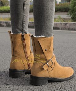 ショートブーツ | スノーブーツ レディース 暖かい 裏ボア シューズ 冬 レディースブーツ ジップブーツ 防寒着 ウインター ブーツ 20代30代40代 スノーシューズ