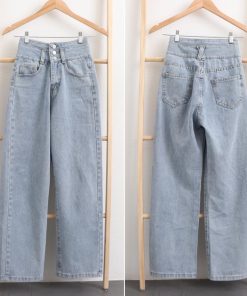 デニム | ハイウエスト デニムパンツ レディース