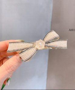 その他アクセサリー | リボンバレッタ 髪飾り ヘアアクセサリー