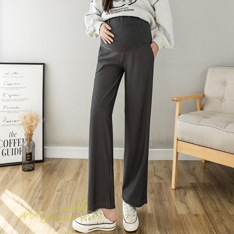 パンツ レギンス | マタニティパンツ ワイドパンツ レディース 着痩せ 上品 マタニティウェア 妊婦着 日常感 春 夏 秋 新作 産前 マタニティ 無地 ゆったり ウエスト調整 妊婦服