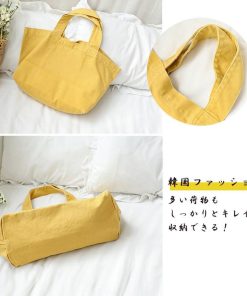 トートバッグ | ロゴ キャンバス 韓国風