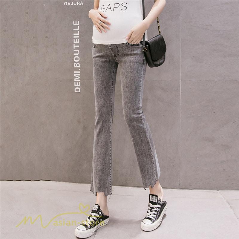 パンツ レギンス | デニムパンツ マタニティパンツ レディース ウエスト調整 カジュアル パンツ ボトムス マタニティウェア 上品 日常感 妊婦服 大きいサイズ 着痩せ お出かけ