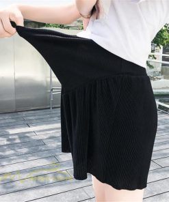 ショートパンツ | マタニティパンツ 妊婦 産前 レディース 着痩せ パンツ ショート丈 無地 夏 新作 サマー おしゃれ サマーパンツ 上品 ゆったり きれいめ ウエスト調整 日常感