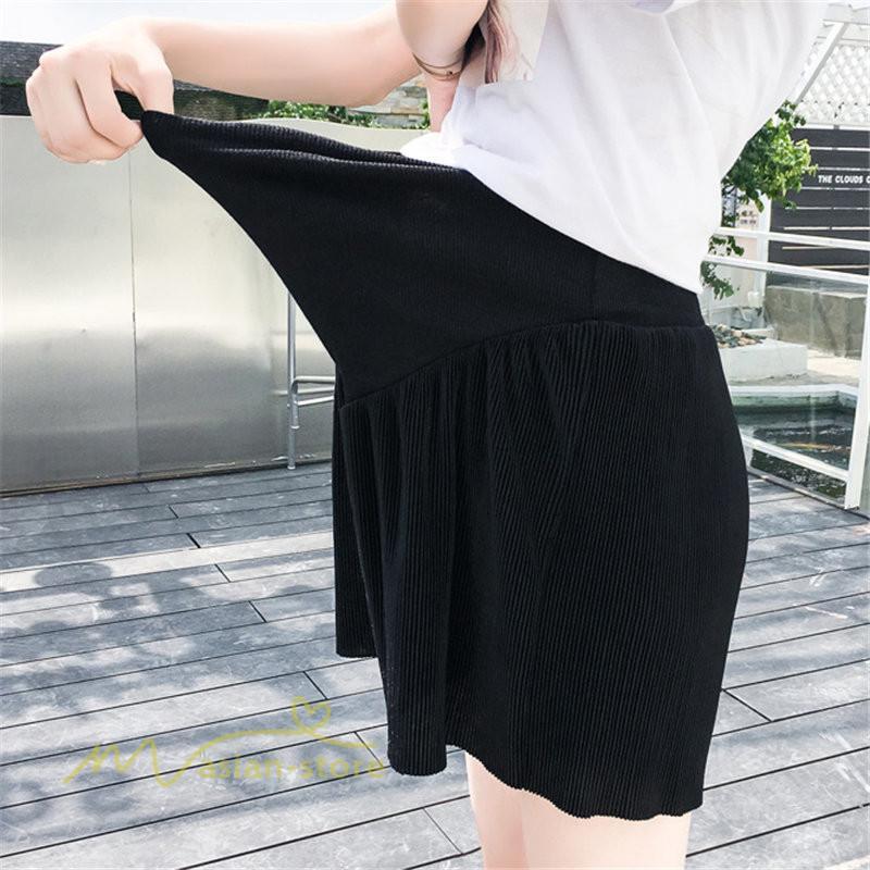 ショートパンツ | マタニティパンツ 妊婦 産前 レディース 着痩せ パンツ ショート丈 無地 夏 新作 サマー おしゃれ サマーパンツ 上品 ゆったり きれいめ ウエスト調整 日常感