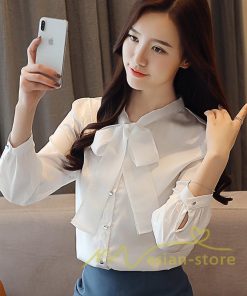 在庫ある | 短納期ブラウスレディースシャツ シフォンブラウス ビジネスカジュアルシャツトップス オフィスブラウス フォーマルシャツ 薄手 春夏衣装 リボン 通学通勤