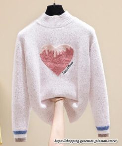 ニット・セーター | ニット カットソー セーター レディース トップス 秋冬 長袖 ニットセーター プルオーバー ニットトップス 柔らかい シンプル 通勤 暖かい 防寒 通学 春秋 秋冬