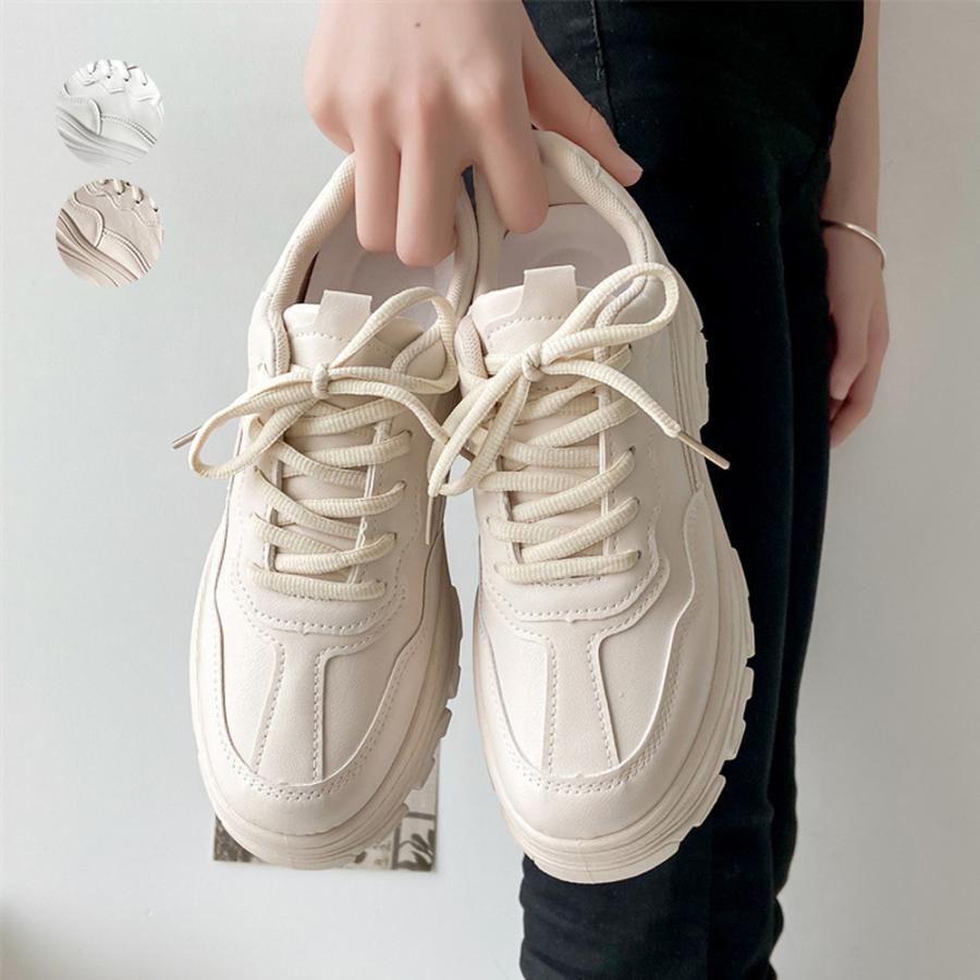 シューズ | 厚底スニーカー レディース ローカット