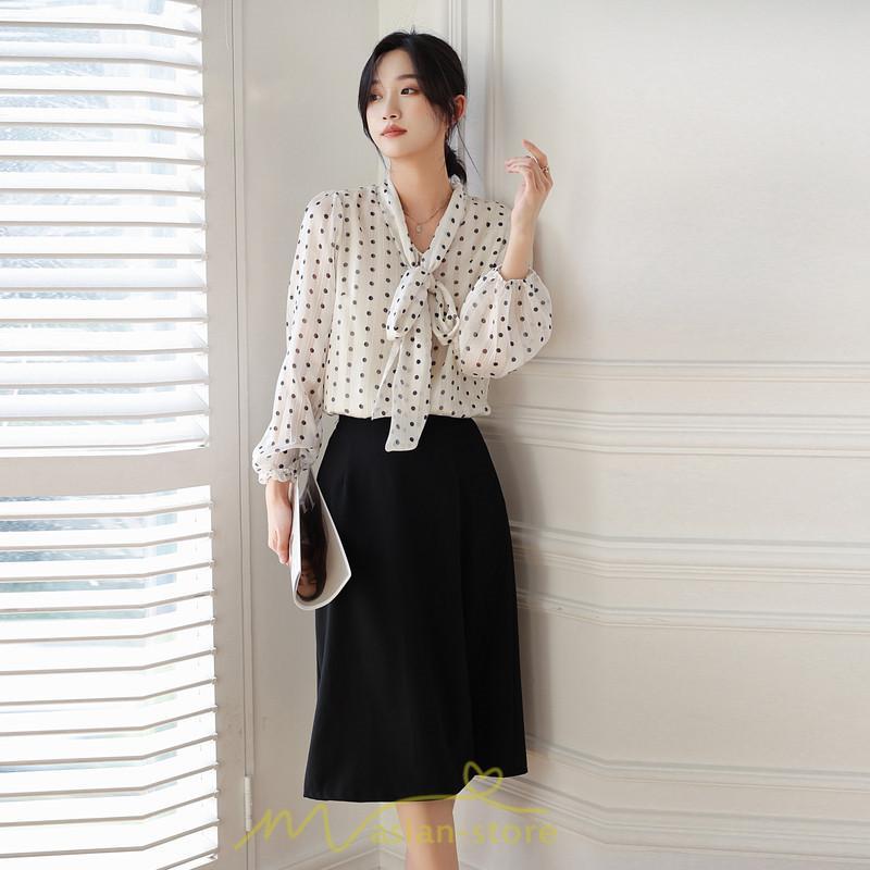 シャツ・ブラウス | シャツ ブラウス 春服 レディース きれいめ 40代 春夏 秋 長袖 着痩せ オシャレ 韓国風 大人 30代 50代 40代 ビジネス 就活 通勤 OL オフィス ママ 母