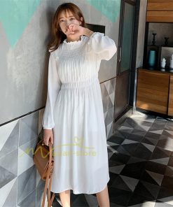 マキシ | ワンピース レディース ゆったり 長袖 オシャレ 呼ばれ 韓国風 二次会 同窓会 通勤 ロング丈 新春 ロング 着痩せ エレガント きれいめ 20代30代40代 体型カバー