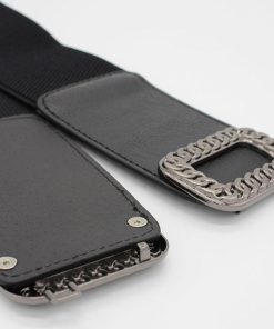 その他小物 | ゴム フェイクレザー レディース 韓国風 オールシーズン サッシュベルト おしゃれ バックルベルト 細見え