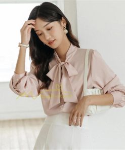 シャツ・ブラウス | ブラウス トップス レディース リボンタイ スカーフタイ ボウタイブラウス カジュアル フォーマル オフィスカジュアル 春服 春コーデ 春 20代30代40代 通勤通学