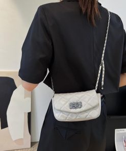 ショルダーバッグ | チェーンバッグ レディース キルティング