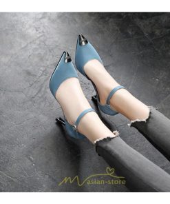 パンプス | ハイヒール ポインテッドトゥ ヒール5cm7cm8.5cm パーティー フォーマル ストラップ ピンヒール 大きいサイズ 歩きやすい 靴 結婚式 パーティ