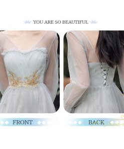 大人 | パーティードレス 結婚式 服装 ドレス フォーマル ワンピース 韓国 ミモレ丈 体型カバー 顔合わせ お呼ばれ 20代 女の子 可愛い 袖あり 30代 40代