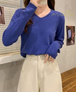 ｔシャツ・カットソー | 長袖Tシャツ インナー レディース インナーウェア 長袖 Tシャツ スリムインナー カットソー 2021 インナーTシャツ アンダーウェア 無地 Vネック