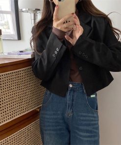 ジャケット・ブルゾン | ジャケット レディース ショート丈 韓国