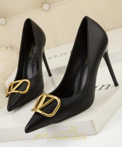 パンプス | ハイヒール 黒 ブラック ベージュ つや消し ヒール レディース ピンヒール ポインテッドトゥ セクシー 可愛い 高め OL 6センチ9.5センチ 通勤 女性